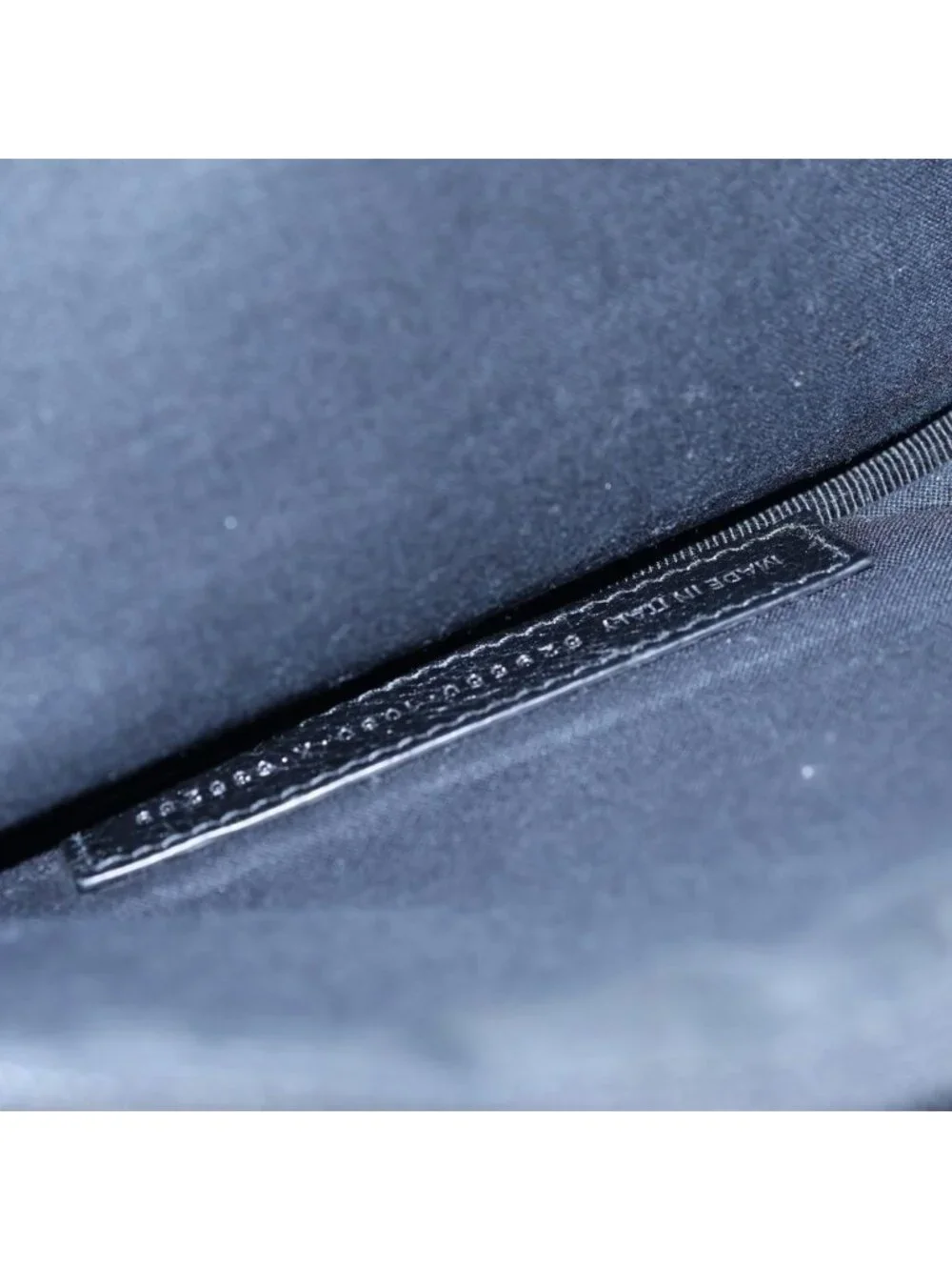 Balenciaga Waist Bag Black Leather - Picture 8 of 8